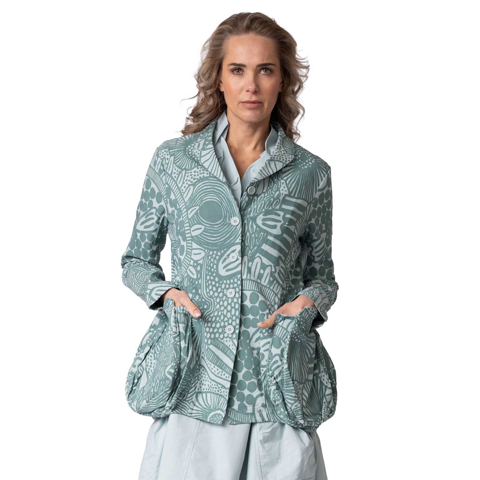 Rundholz Tulip Pocket Print Jacket